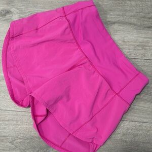 Lululemon Sonic Pink Athletic Shorts